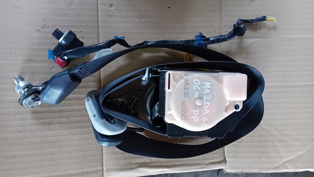 фото №1, Pas безопасности правый пассажира mazda 6 gg gy