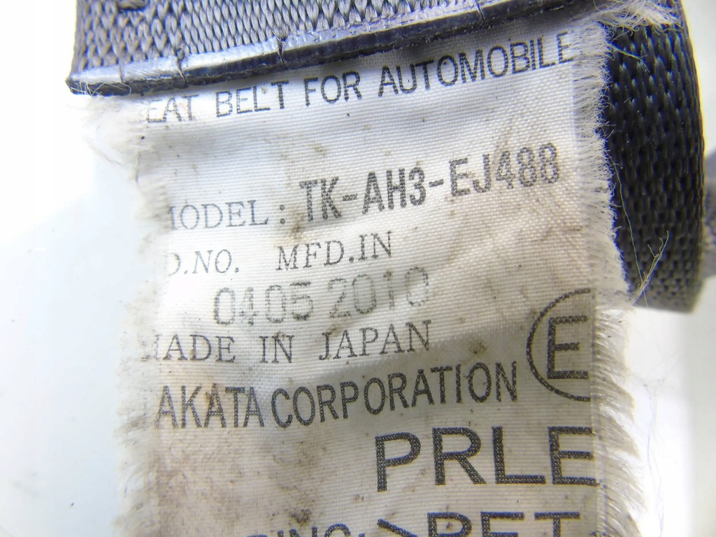 фото №6, Pas безопасности правый перед honda accord viii tk-ah3-ej488