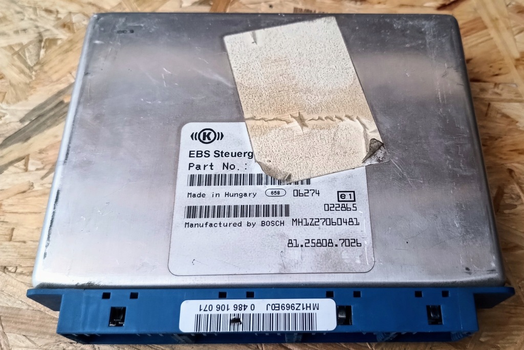 фото №1, Блок керування ebs man tga tgs tgx