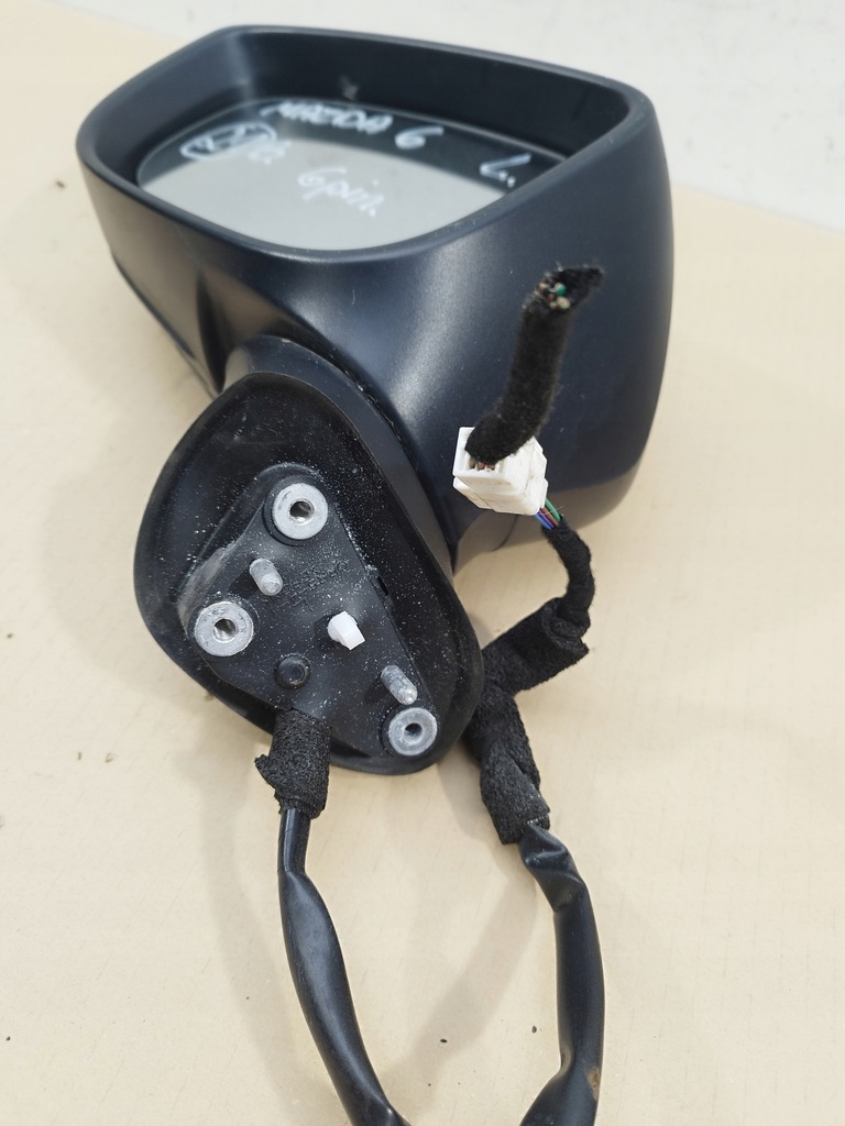 фото №10, Дзеркало ліва перед 6 pin mazda 6 iii gj sedan lata 2012-2018 чорний 41w