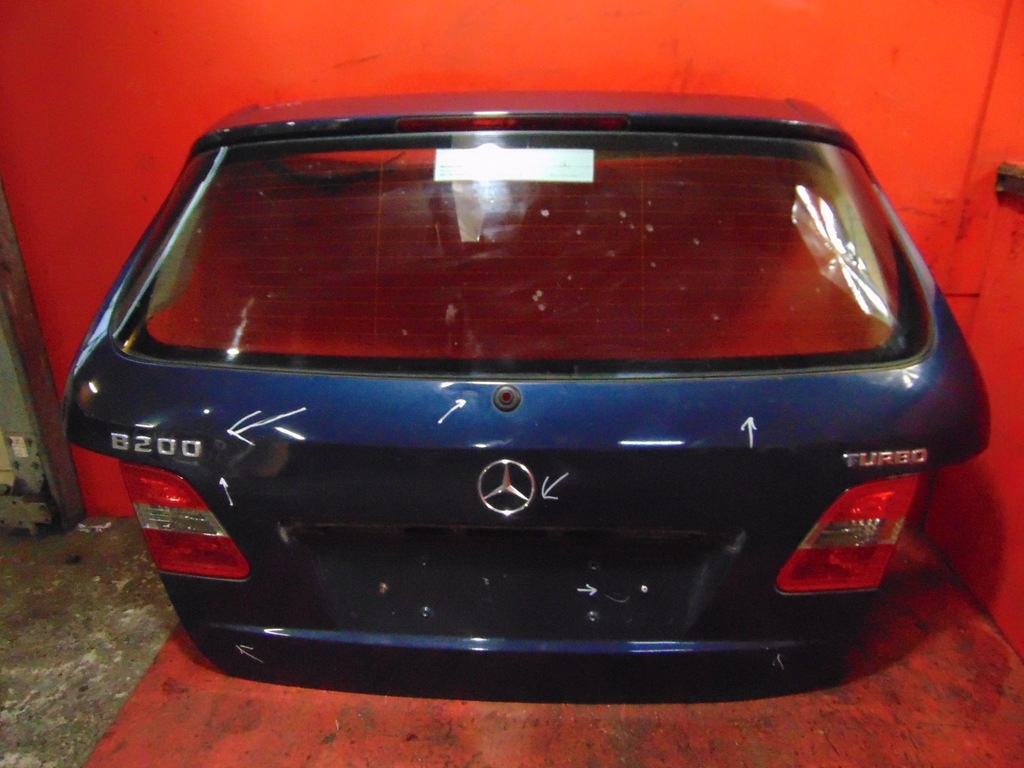 фото №1, Mercedes b-klasa w245 стекло крышка багажника багажника 375