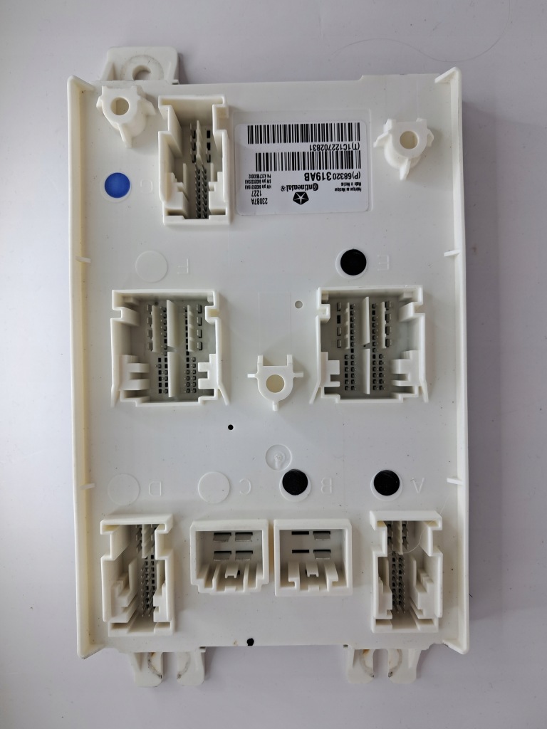 фото №1, Dodge ram 1500 09- модуль блок управления bcm 68320319ab usa