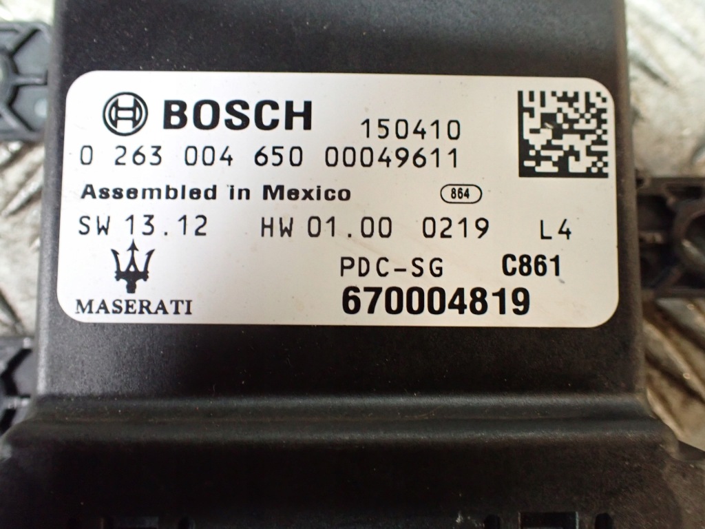 Купить Модуль pdc парктроник maserati quattroporte vi 2014