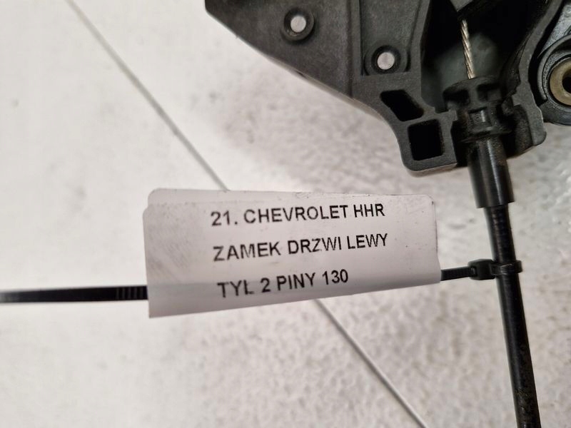 фото №9, Chevrolet hhr замок дверь левый задняя задний 2 pin 15906938