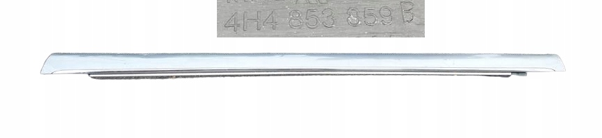 фото №11, Молдинг порог левая audi a8 d4 long 4h4853859b ly8x