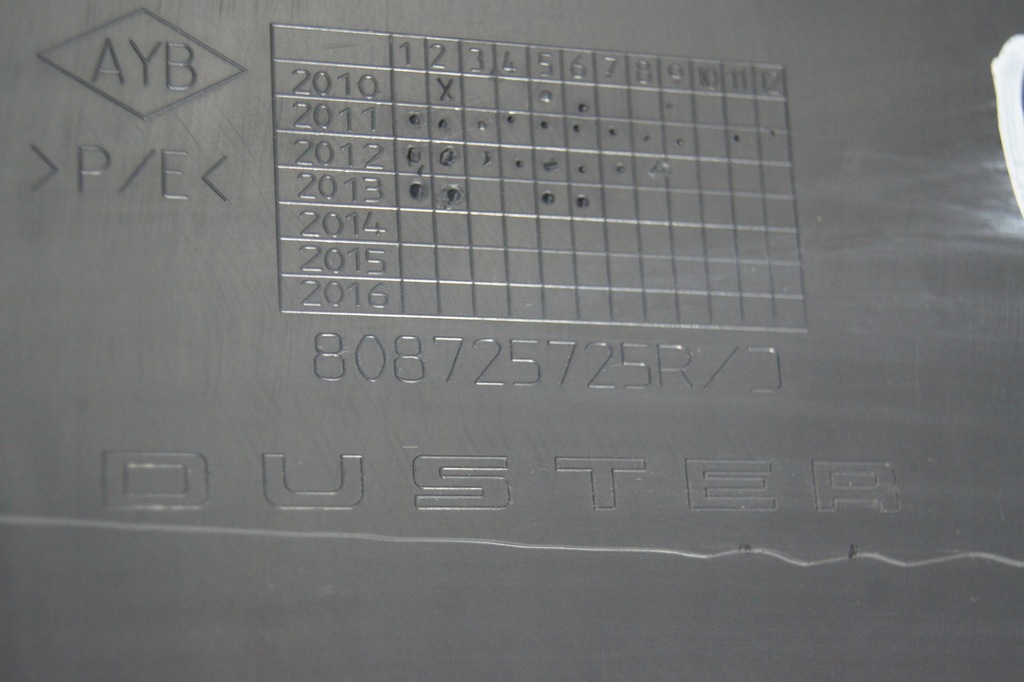 фото №9, Dacia оригинальный номер 808725725r/j молдинг дверь