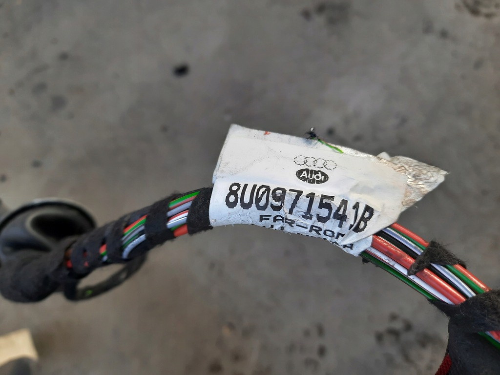 фото №7, Audi q3 8u 2.0tfsi hak буксирувальний джгут електропроводка kpl