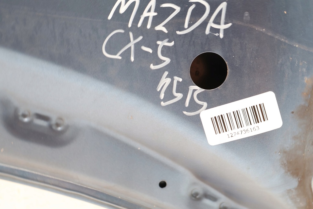 фото №16, Mazda cx-5 ii 17- капот кришка двигуна 45b