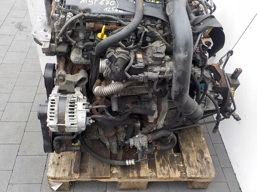 фото №15, Renault master iii 13r 2.3 dci 125km двигун m9t670 kompletny