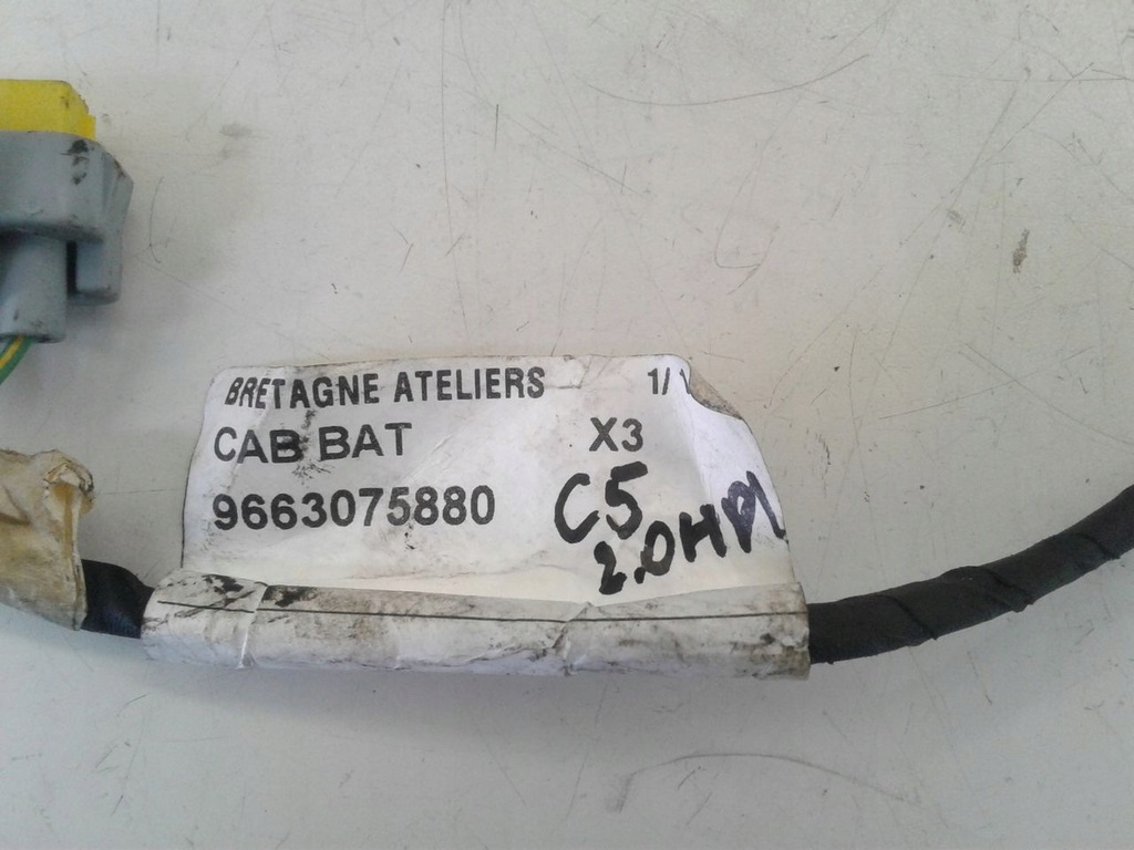 фото №4, Жгут двигателя 9663075880 citroen c5 2.0 hdi