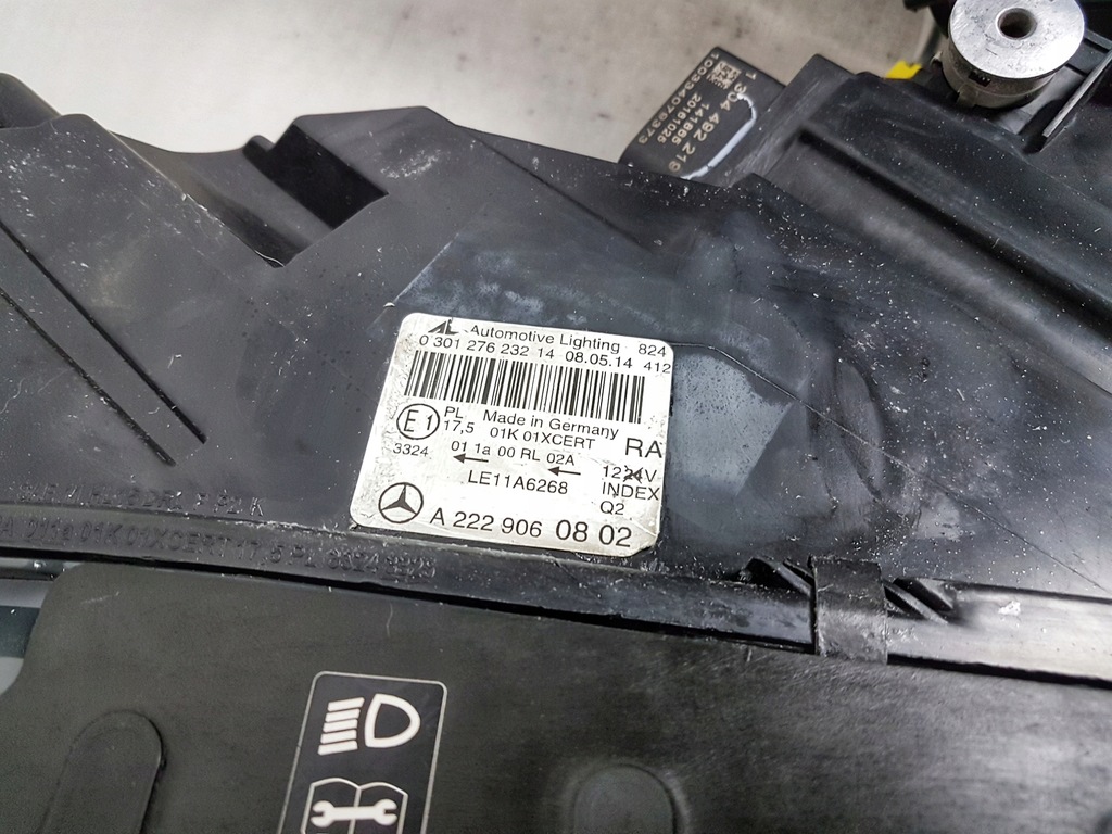 фото №11, Mercedes s - klasa w222 full led l+p a2229060702 a2229060802 f-v.at