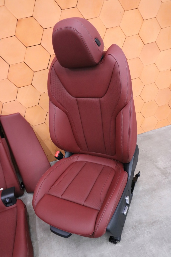 Bmw x4 g02 lci салон сидіння заднє сидіння обшивки sport tacora rot пам'ять 25 km ! Доставка