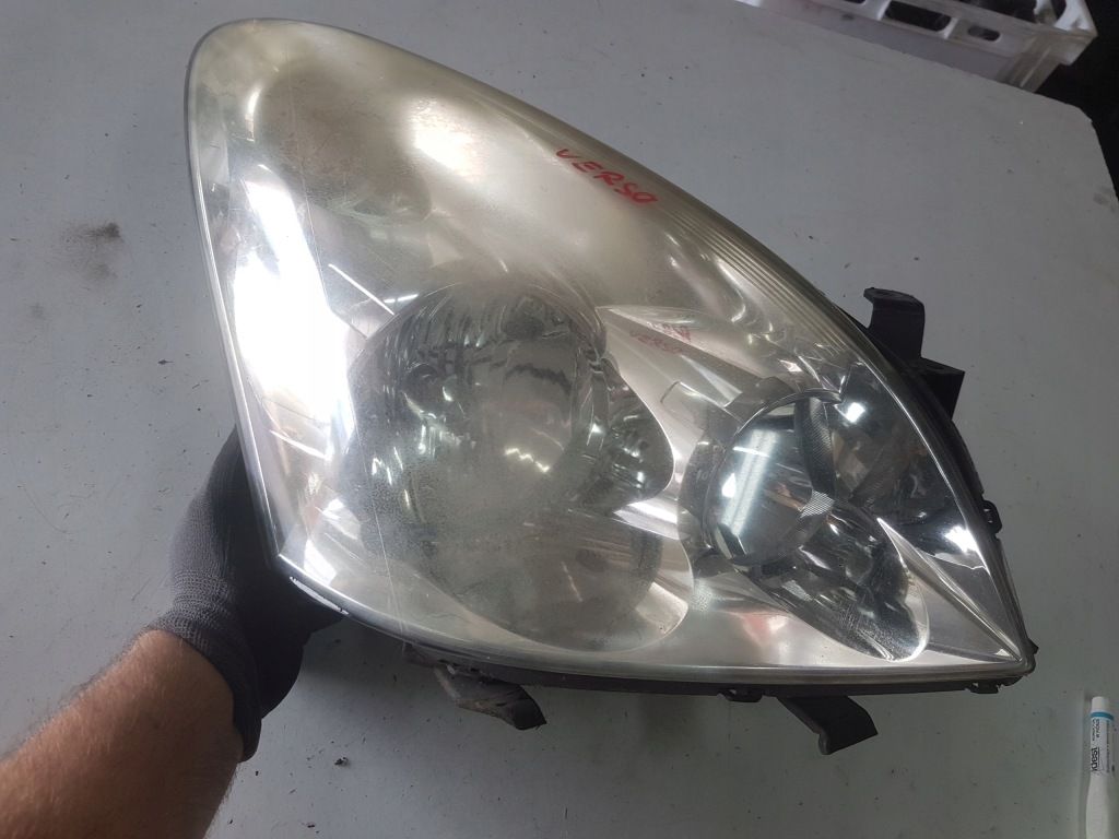 фото №1, Corolla verso ii 04-09r лампа перед правая anglik