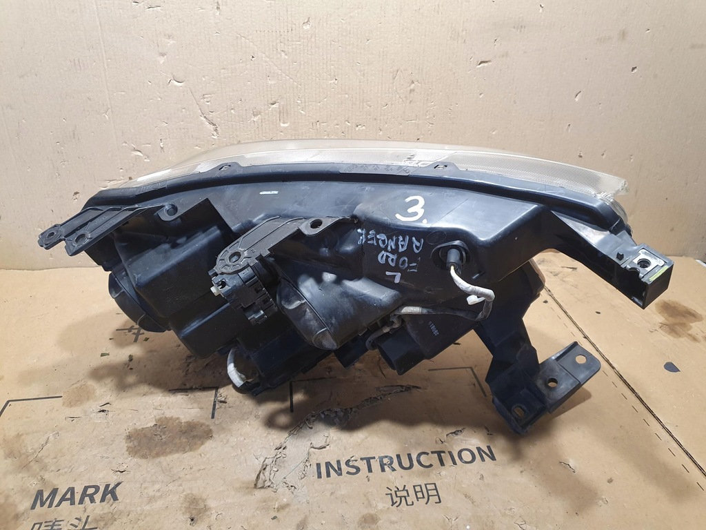 фото №3, Лампа лівий перед ліва передня лінза ford ranger iv