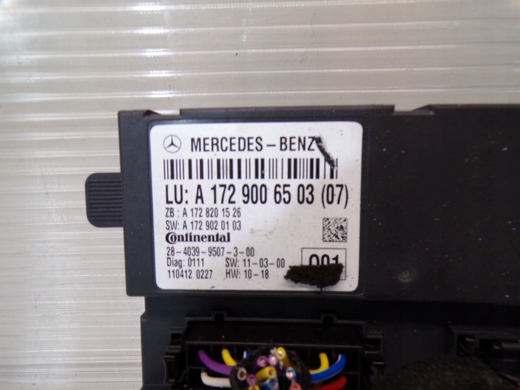 фото №6, Модуль блок управления крыша mercedes slk r172 w172 1729006503