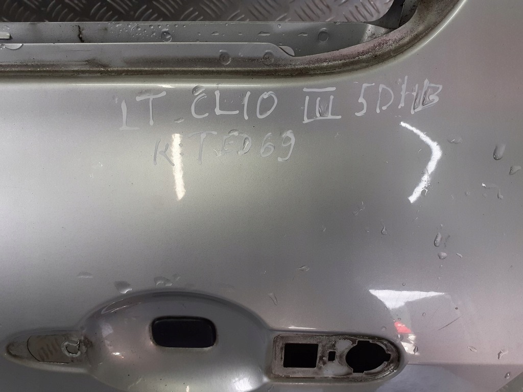 фото №3, Двері лівий задня renault clio iii ted69