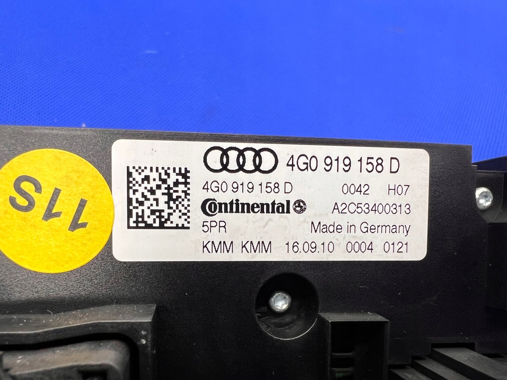 фото №6, Audi a6 a7 c7 4g панель кондиціонера задня 4g0919158d