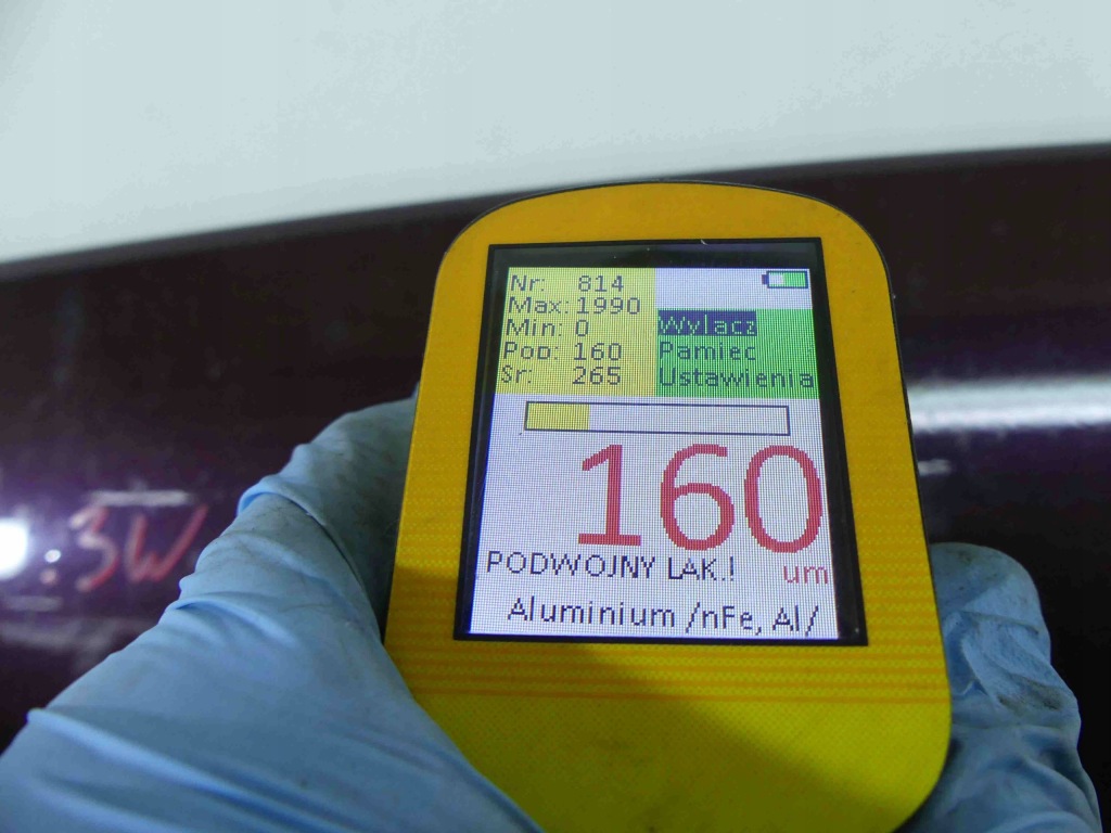 фото №12, Капот передня peugeot 607 fioletowy kkc 04-10