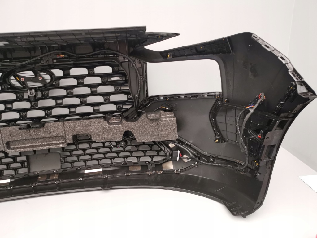 фото №14, Hyundai santa fe iv lift бампер перед передний kompletny m2f 6pdc идеальное состояние