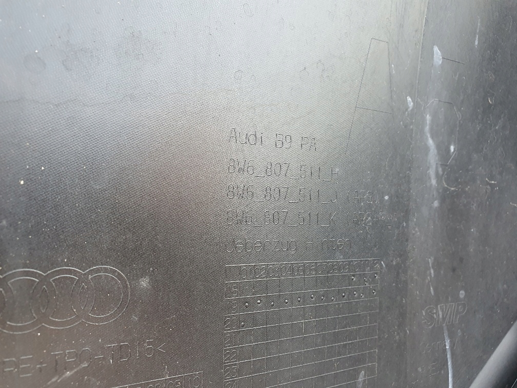 Audi a5 8w рестайлинг  2020- s-line бампер задний комплектный  pdc ассистент модуль крышки с Разборки