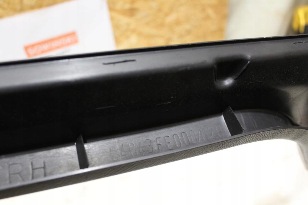 фото №7, Пластиковый порог задняя задний правый subaru impreza ii gd wrx 2003r sedan