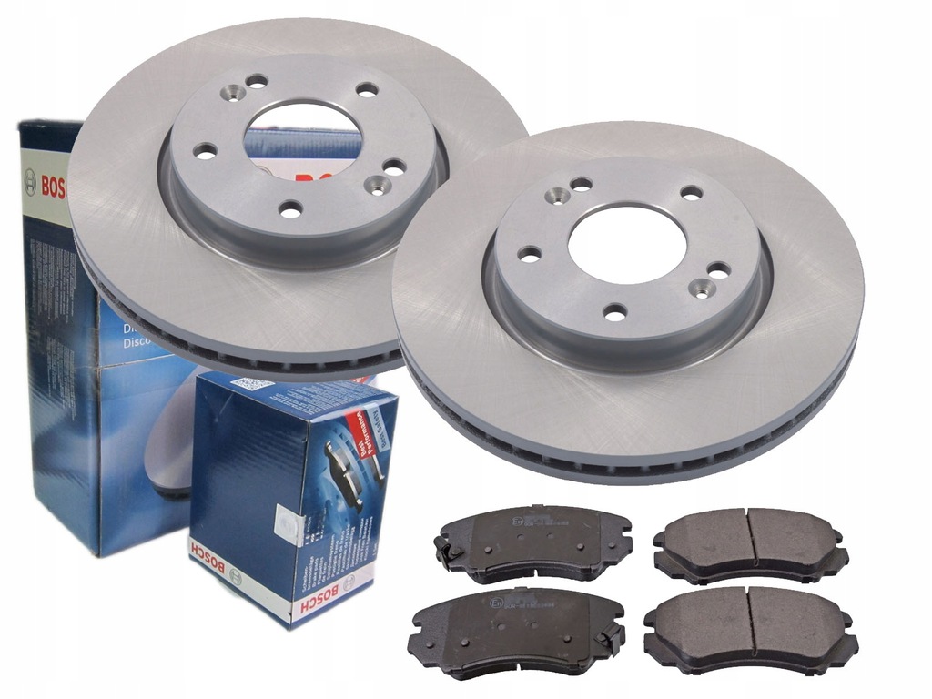 фото №1, Гальмівні диски гальмівні колодки bosch перед hyundai ix20 280mm