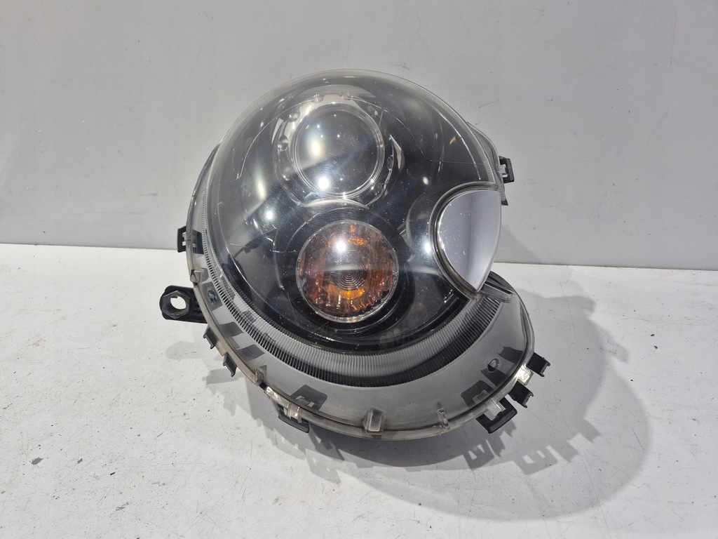 фото №1, Фара чорний black ксенон лампа права омивач mini cooper s r56 lift