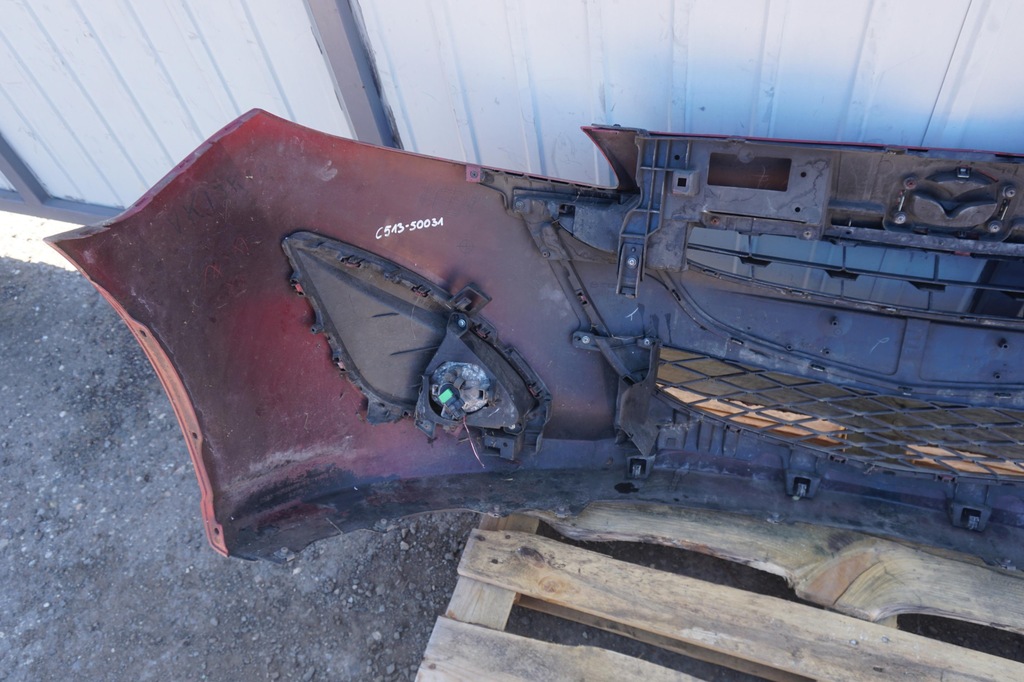 фото №15, Mazda 5 ii cw передний бампер c513-50031 2010-2015r 42y nr.380 противотуманная фара