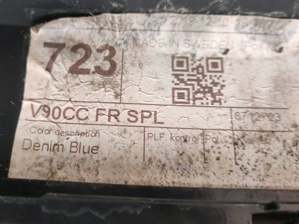 фото №13, Volvo v90 cross country 2019 с передний бамперы