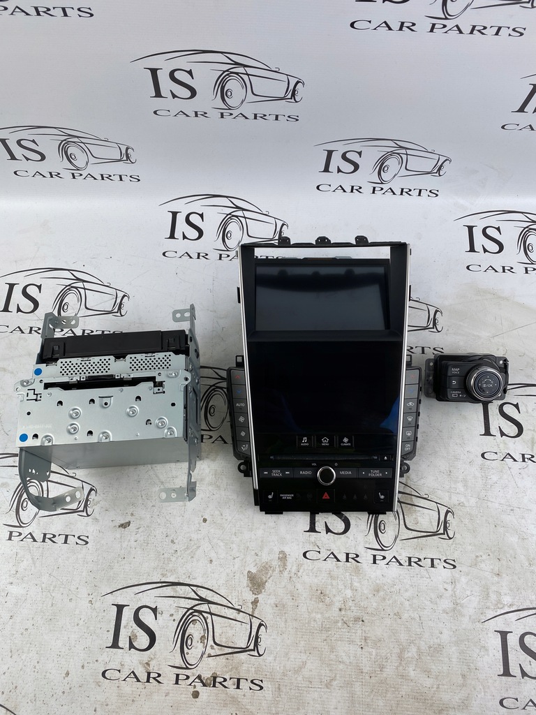 фото №1, Infiniti q50 радио навигация панель экран комплект