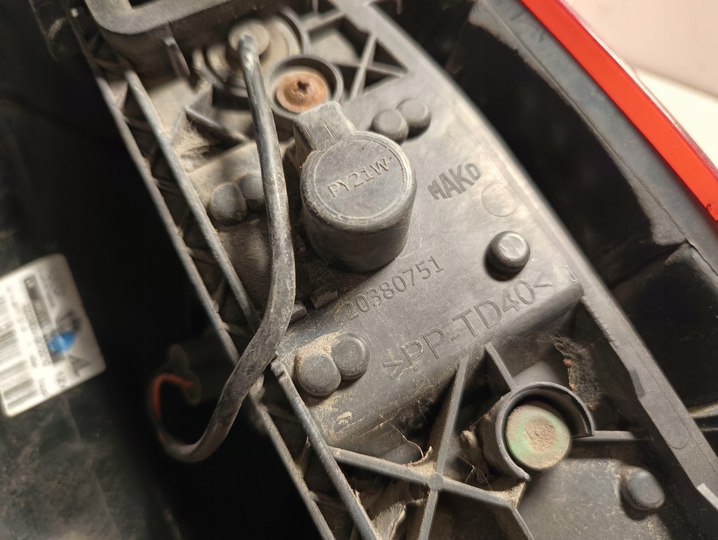 фото №12, Лампа задня ліва fiat doblo ii opel combo d eu europa 00518106740