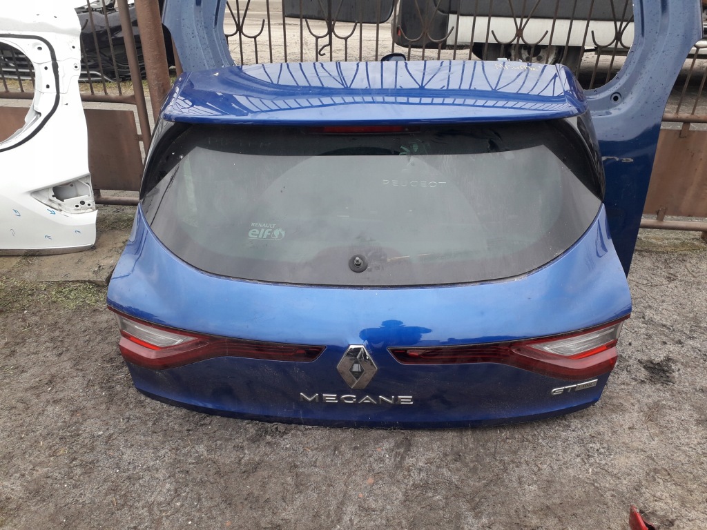 фото №3, Крышка багажника задняя renault megane 4 iv 16- 5d камера