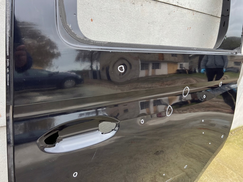 фото №10, Дверь caddy 2k7 od 2020 задние левая задняя левый bok maxi long