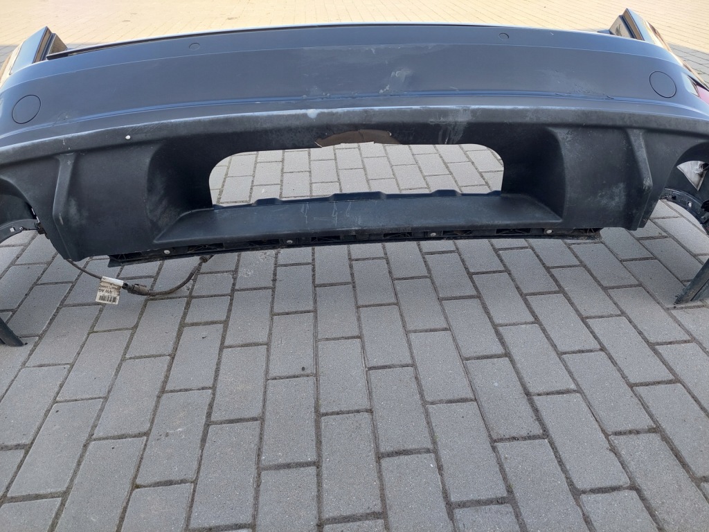 Бампер задний задняя  pdc комплектный  vw touareg 2 2 7p r-line lc9x Доставка