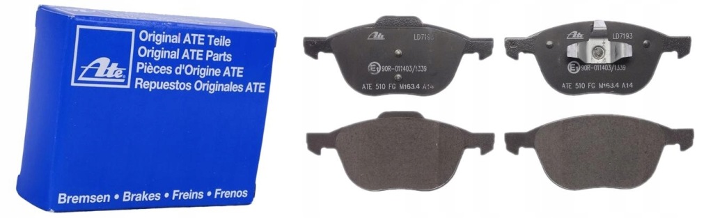 Купити Гальмівні колодки гальмівний. ford focus 2 04- focus 2 05- 3