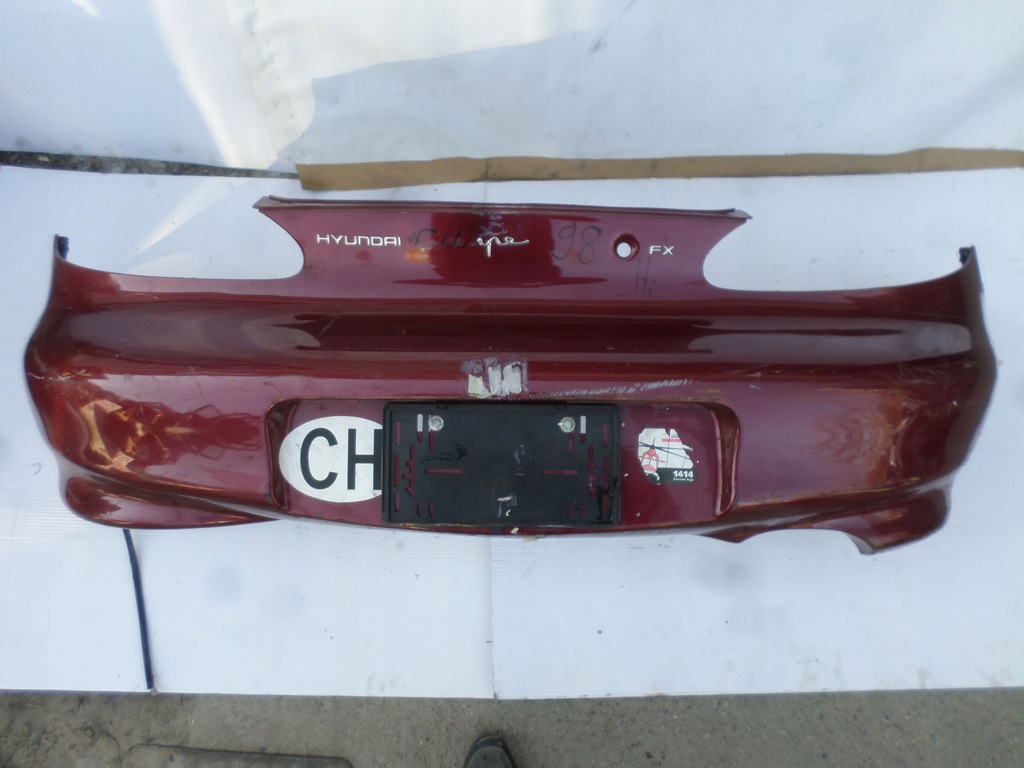 фото №1, Бампер задняя hyundai coupe 1998 r