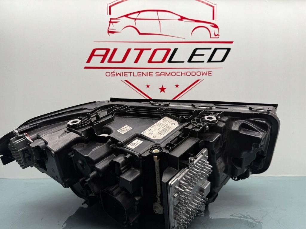 фото №12, Bmw 5 g30 g31 lci лампа ліва оригінал bmw led black shadow комплектна