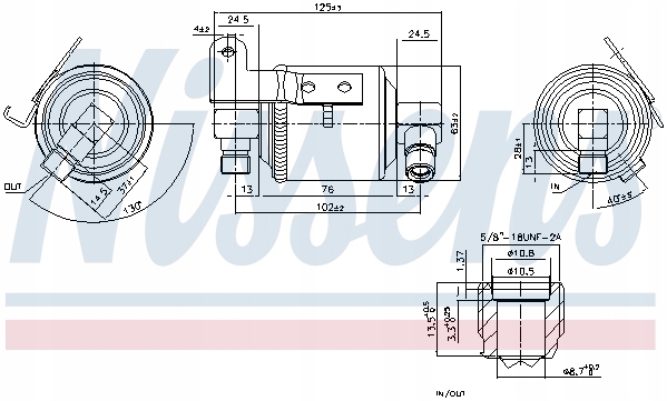 фото №12, Nissens 95109 осушитель, кондиционер