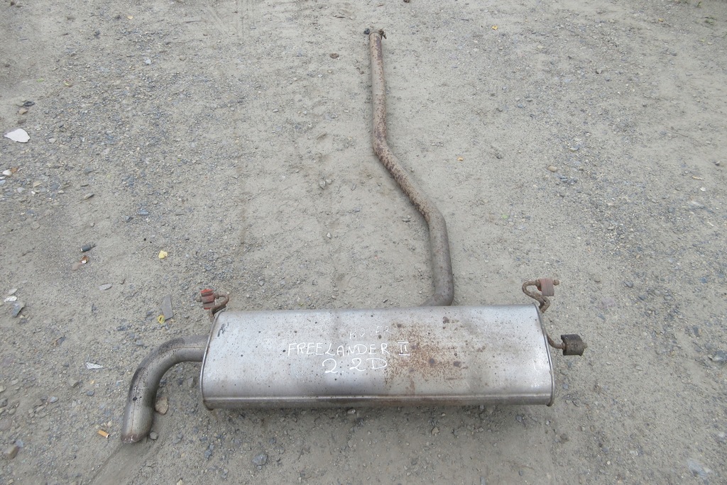 фото №1, Freelander ii 2.2 d гаситель конечный труба выхлопная