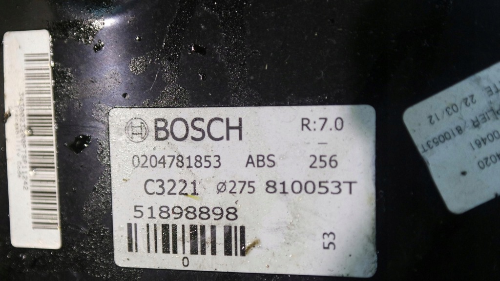 фото №12, Насос усилитель тормозов fiat viaggio dodge dart 1.4 t-jet