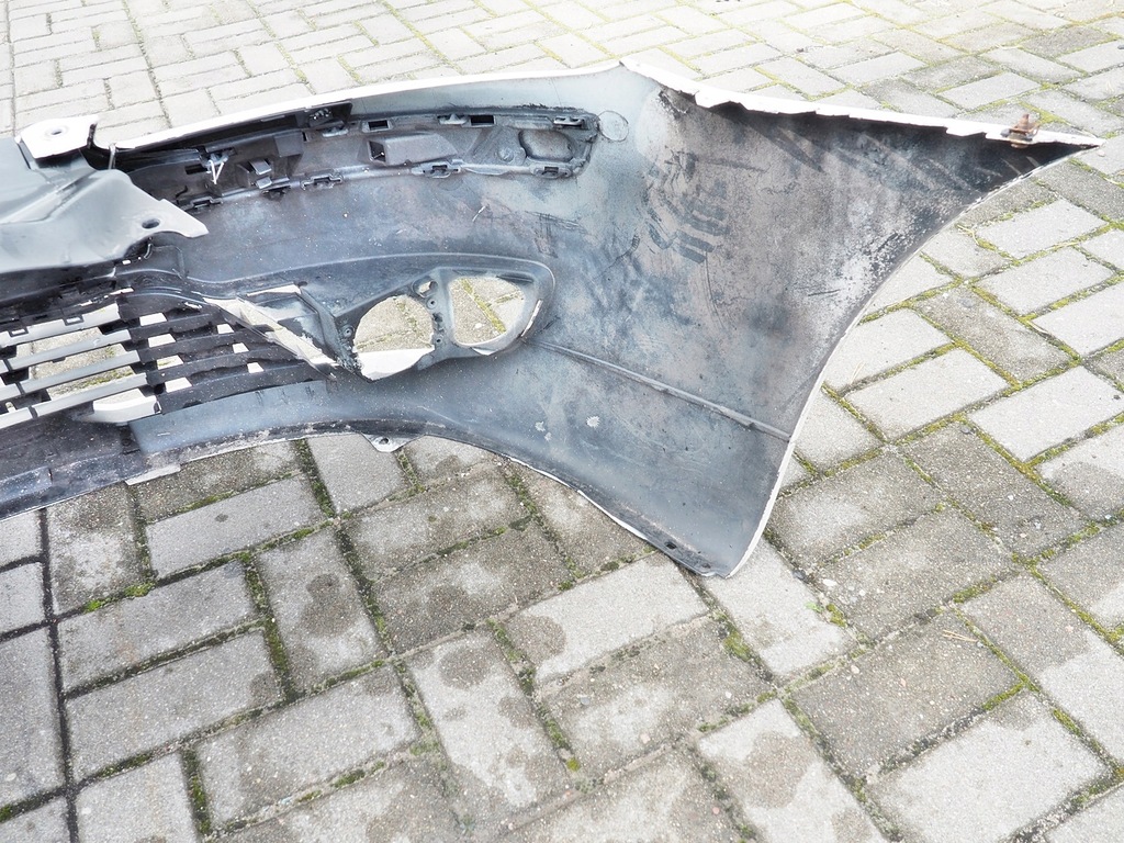 фото №12, Citroen c4 coupe бампер перед передний лак ewpa белый хороший kompletny