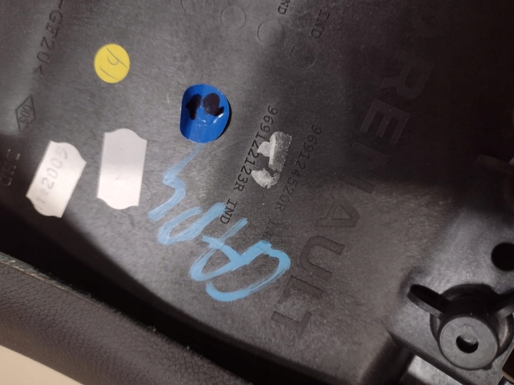 фото №5, Тунель середній корпус renault captur ii 969124520r 969122123r jak новий