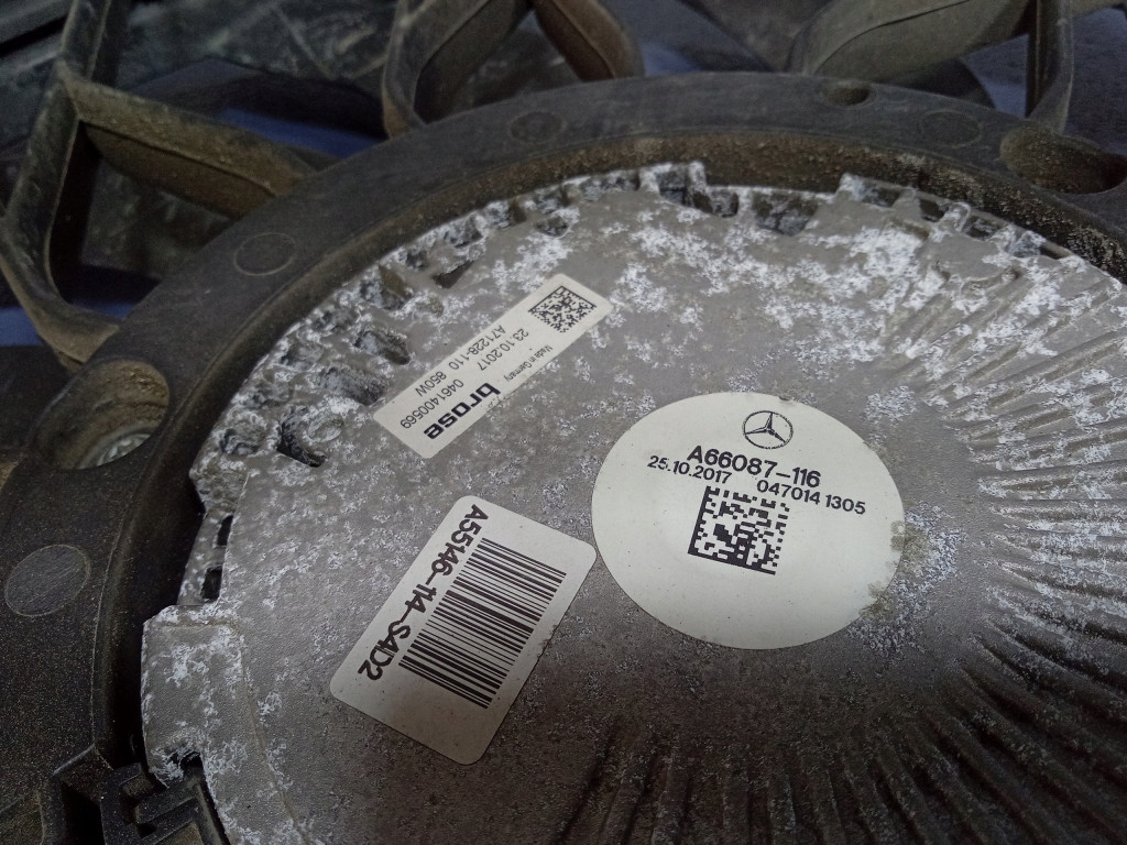 фото №5, Mercedes gls x166 3.0 cdi вентилятор вентилятор радіатора a0999064000