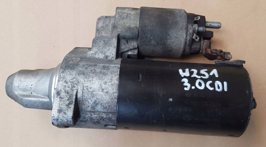 фото №3, Mercedes r w251 3.0 cdi стартер a0061514101