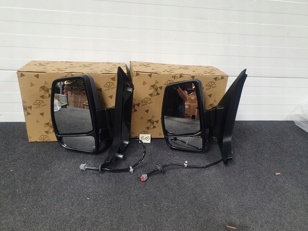 фото №1, Зеркало наружное электрический левая 8pin ford transit custom