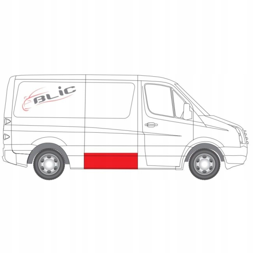 фото №2, Ремкомплект. обшивка бок r sprinter sprinter crafter