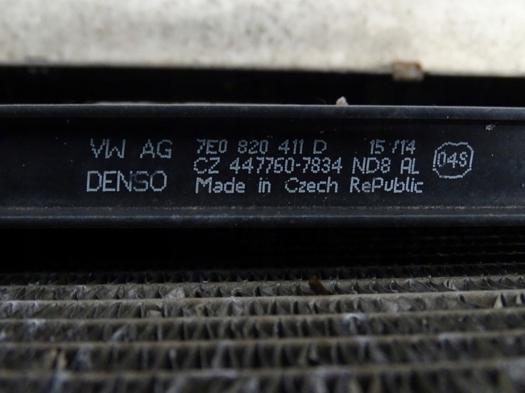 Комплект радиатор интеркулер вентиляторы vw transporter t5 рестайлинг  2.0 tdi Доставка