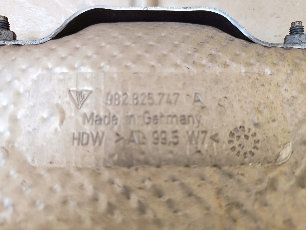 фото №7, Porsche cayman 982 2017 балка усилитель бампера задняя 98150514100