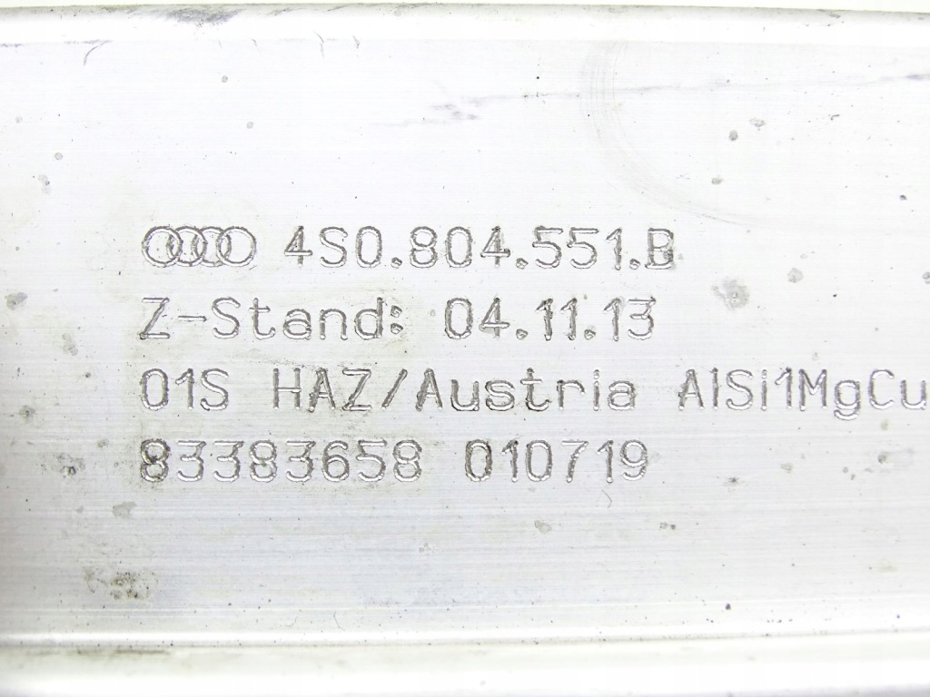 фото №3, Распорка усилитель опора туннель audi r8 4s 5.2 v10 4s0804551b