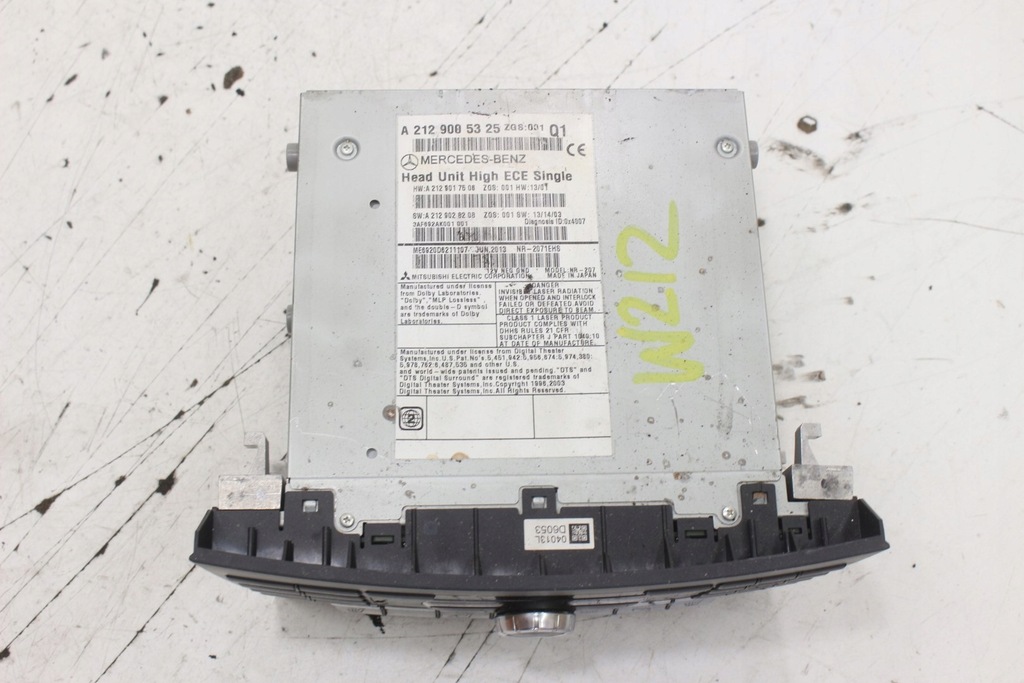 фото №4, Радіо навігація 2129005325 mercedes e-klasa w212 lift